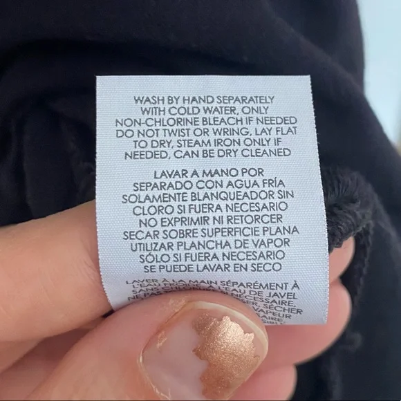 Cabi Black Gala Sweatshirt Style 3415 Size Small - Picture 8 of 8